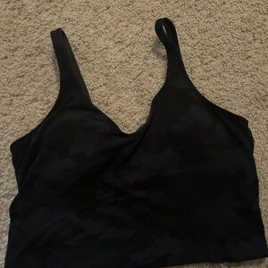 Black Camo LuluLemon Align Tank